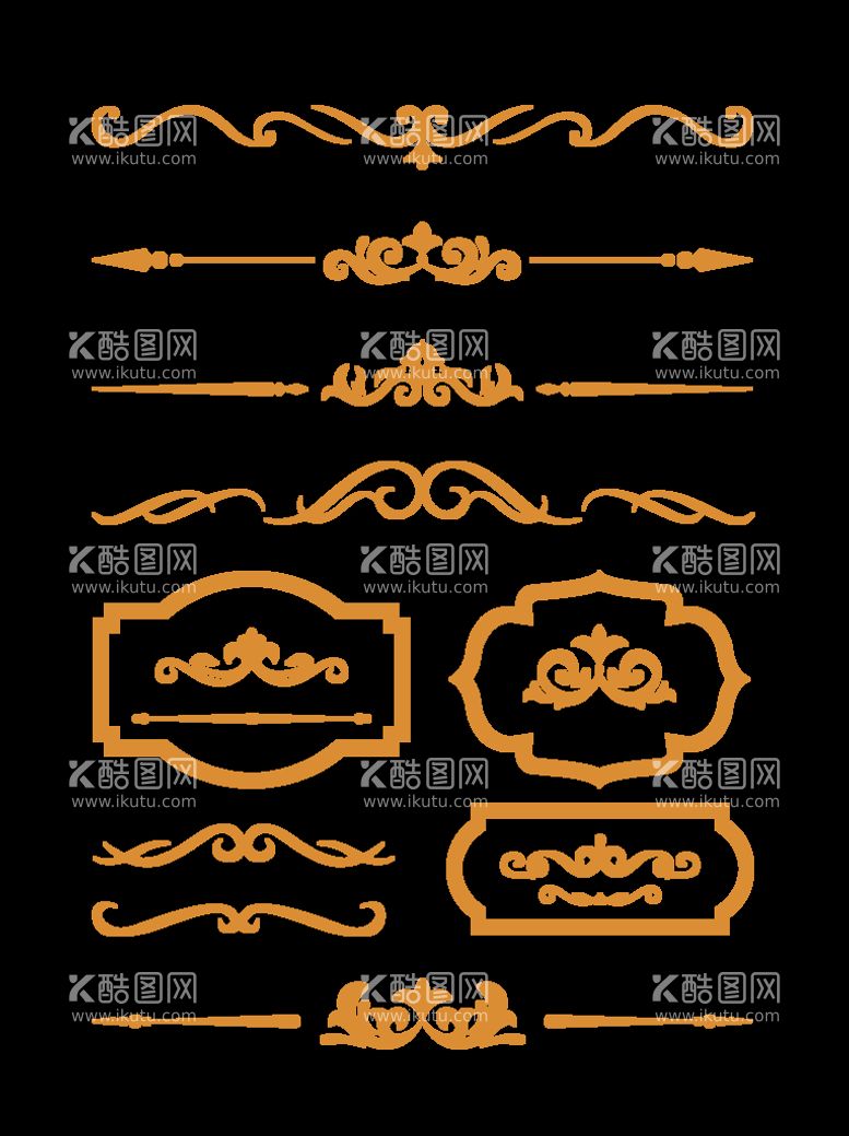 编号：65854510291422327497【酷图网】源文件下载-古风边框