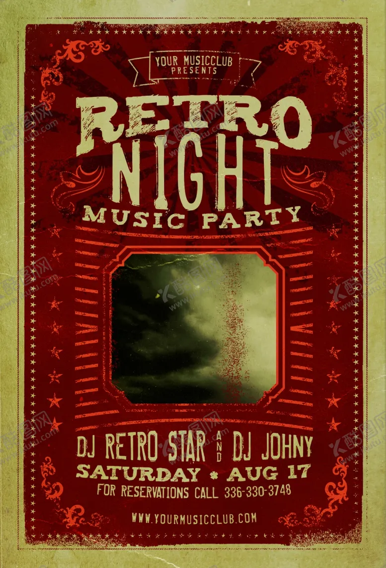 编号：93157309092329071749【酷图网】源文件下载-复古海报