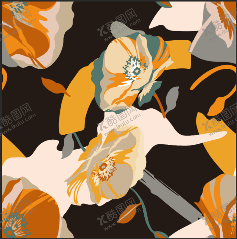 编号：37257812071737437534【酷图网】源文件下载-手绘花