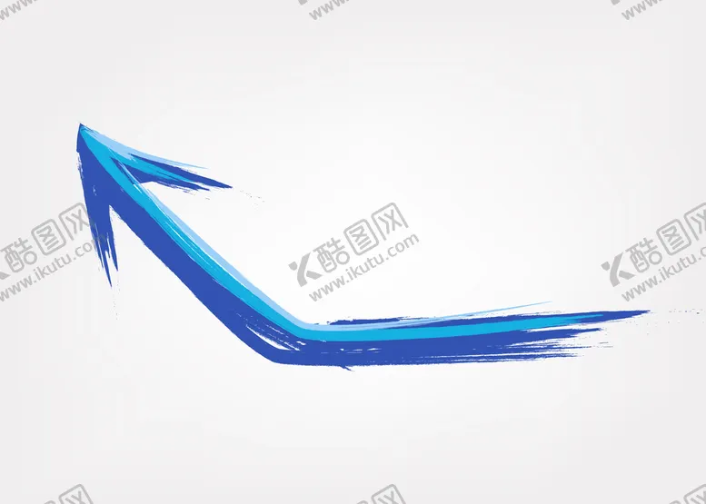 编号：30825909121605480462【酷图网】源文件下载-笔触箭头水墨书法