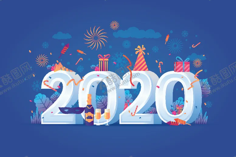 编号：58800609150248583597【酷图网】源文件下载-新年2020