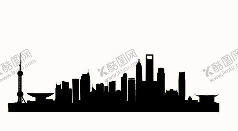 编号：53520202171034139389【酷图网】源文件下载-上海城市剪影