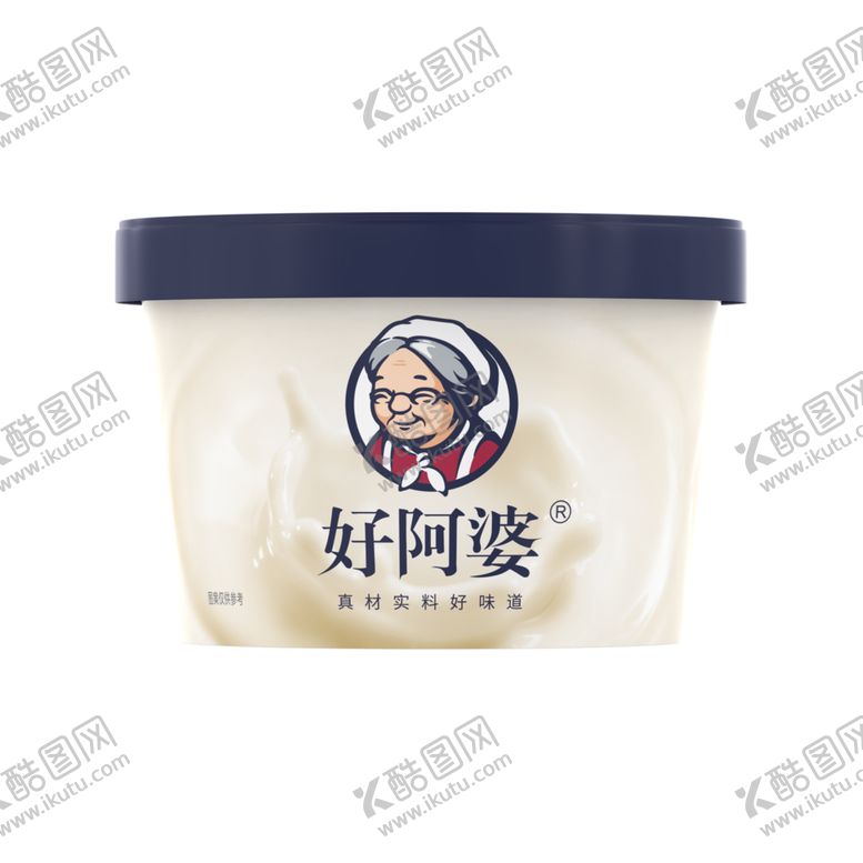 编号：20597404131627335095【酷图网】源文件下载-好阿婆冰淇淋海报