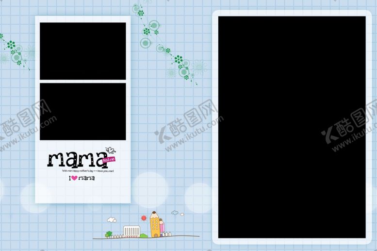 编号：19578210280649061759【酷图网】源文件下载-儿童宝宝生日照相册PSD模板