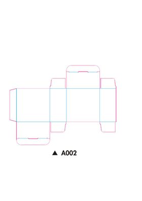 包装盒刀模图