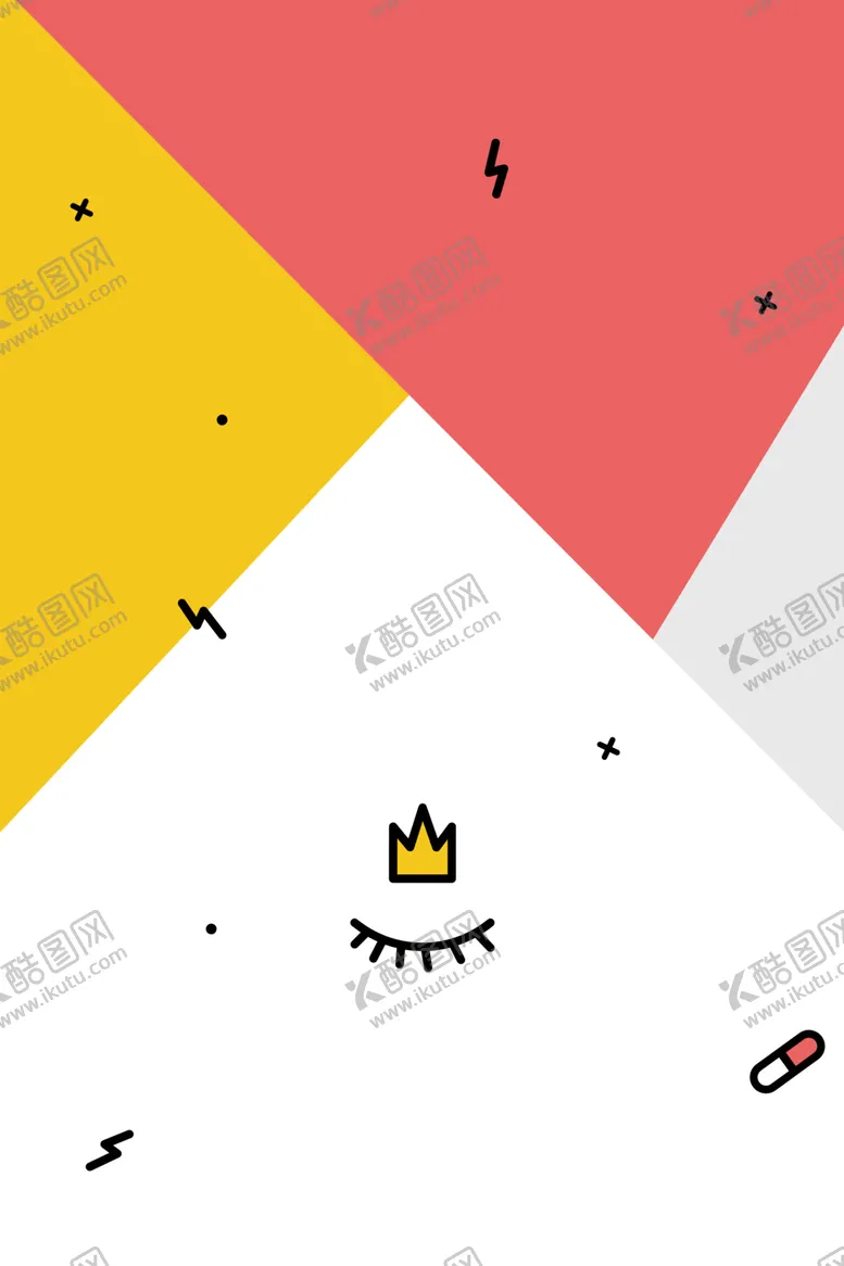 编号：73266903291817025926【酷图网】源文件下载-抽象卡通装饰画