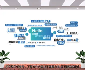 企业文化墙背景高端公司简介公司背景