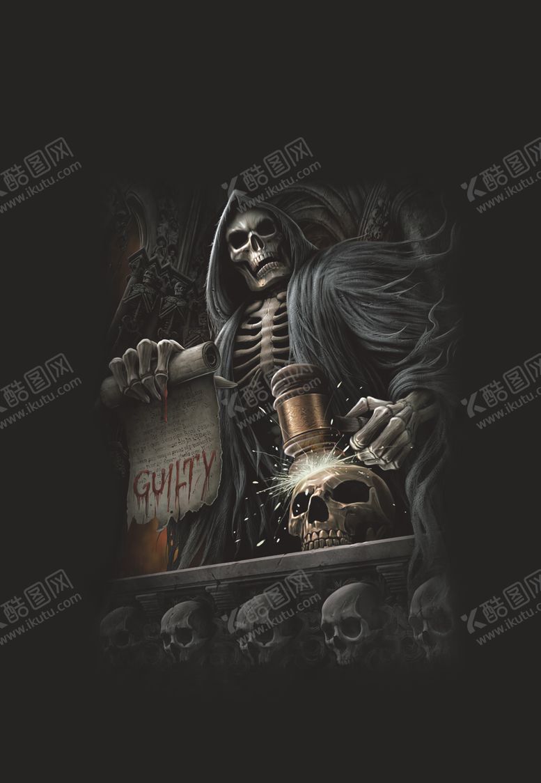 编号：65627706180653056299【酷图网】源文件下载-骷髅