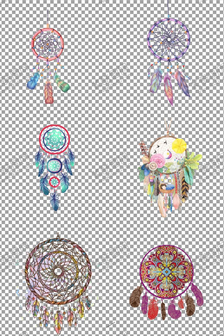 编号：92827807050958399826【酷图网】源文件下载-手绘捕梦网