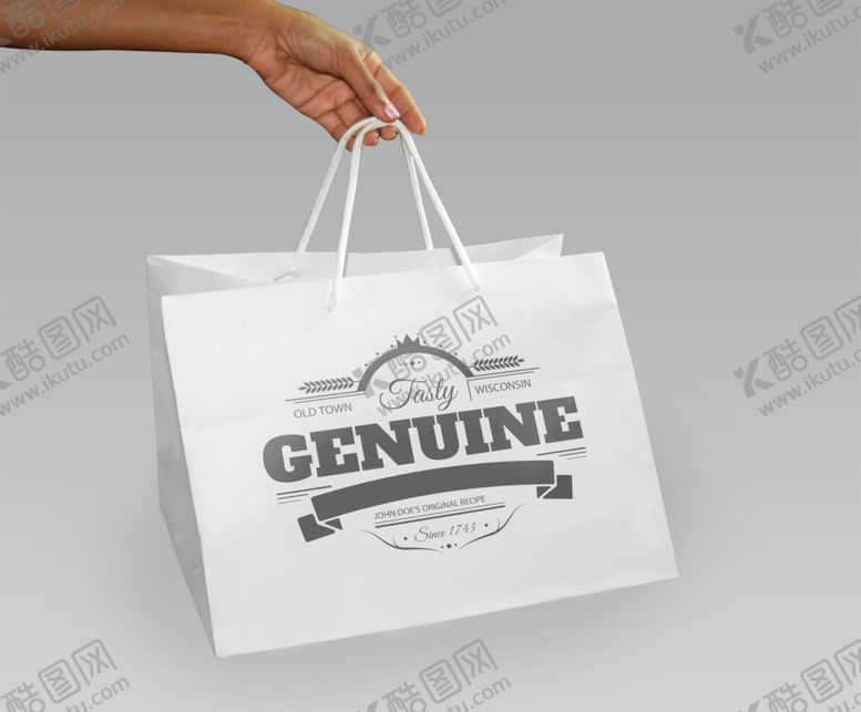 编号：44530509181129163884【酷图网】源文件下载-纸袋设计效果图