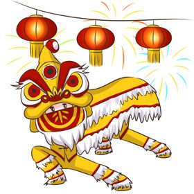 春节舞狮