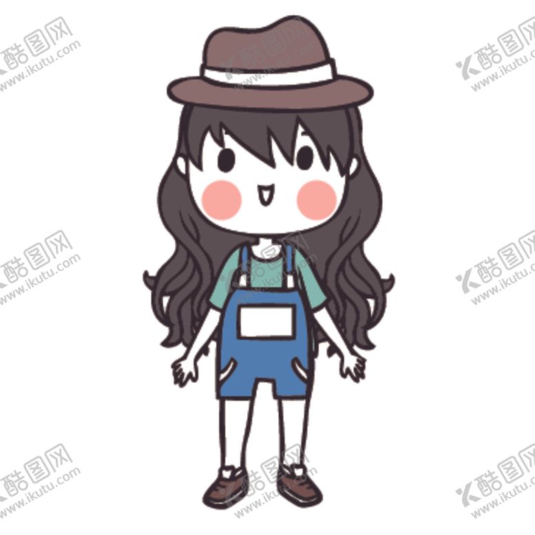 编号：85992010221016278277【酷图网】源文件下载-可爱人物形象插画