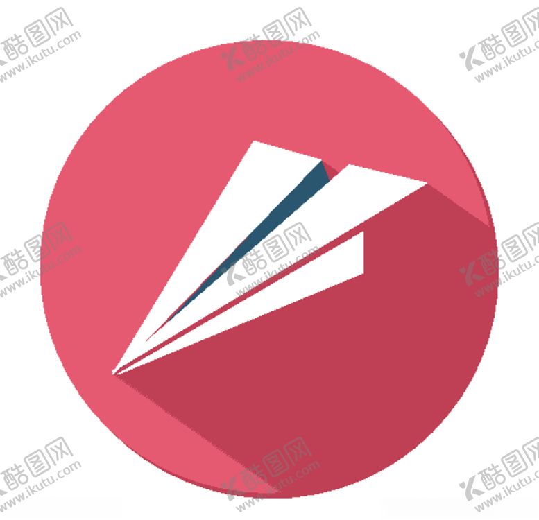 编号：74335007021542239525【酷图网】源文件下载-纸飞机图标