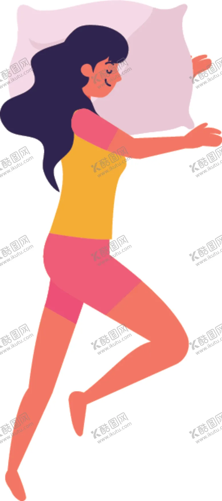 编号：55899504192019495918【酷图网】源文件下载-睡觉姿势