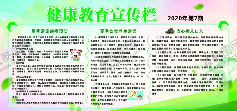 编号：70731707040015379068【酷图网】源文件下载-健康教育宣传栏