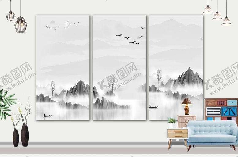 编号：59892706261327469730【酷图网】源文件下载-山水画