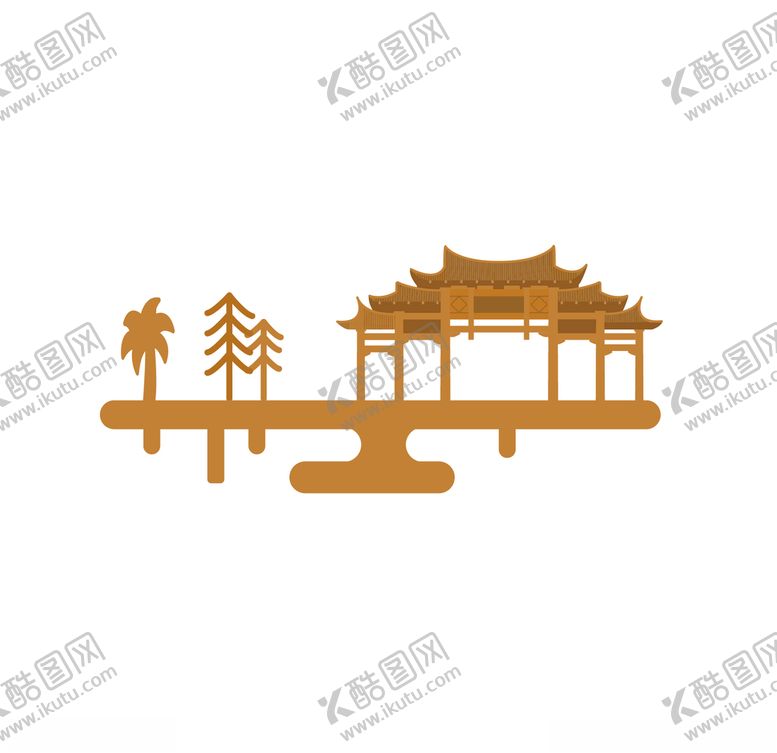 编号：53707507060152067603【酷图网】源文件下载-牌坊建筑