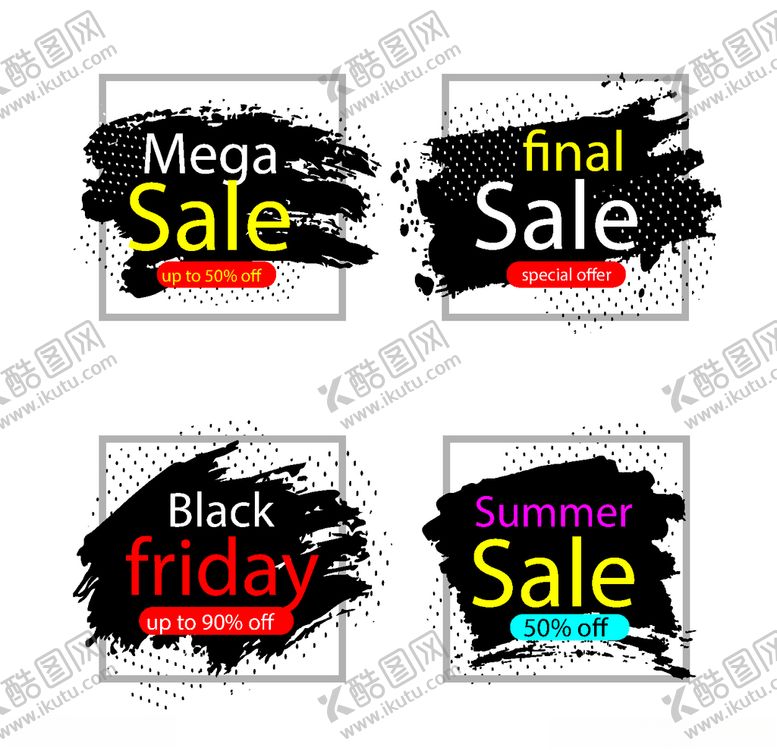 编号：20643610291507239948【酷图网】源文件下载-矢量标签素材