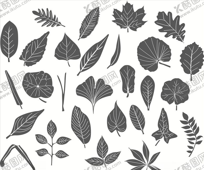 编号：75841710090851196742【酷图网】源文件下载-叶子图标
