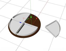 C4D模型果盘