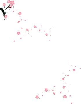 飘落的花瓣