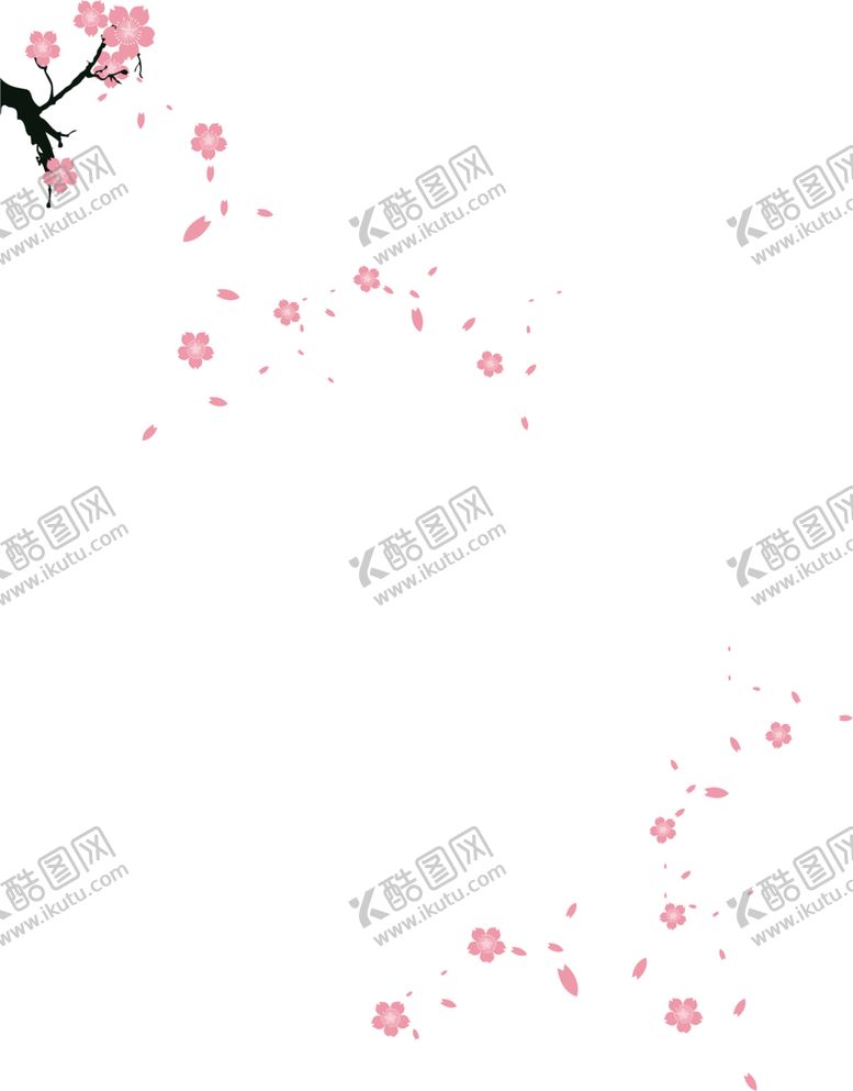 编号：64326305131015233767【酷图网】源文件下载-飘落的花瓣