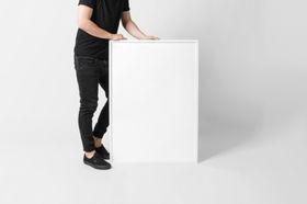 海报样机单页贴图贴图模板展示