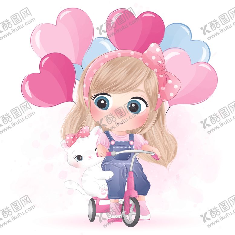 编号：68510803011907349921【酷图网】源文件下载-卡通女孩