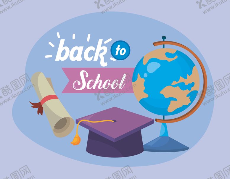 编号：34944910090022147369【酷图网】源文件下载-学生日常生活主题插画