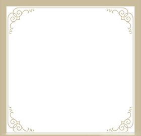 边框花叶矢量花欧式图标精美花纹