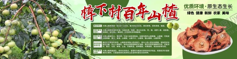 编号：85426609181907225588【酷图网】源文件下载-百年山楂海报