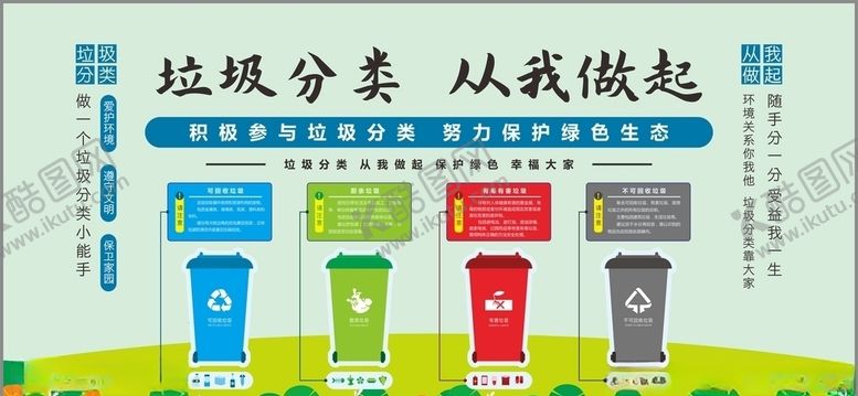 编号：68618707090351038801【酷图网】源文件下载-垃圾分类