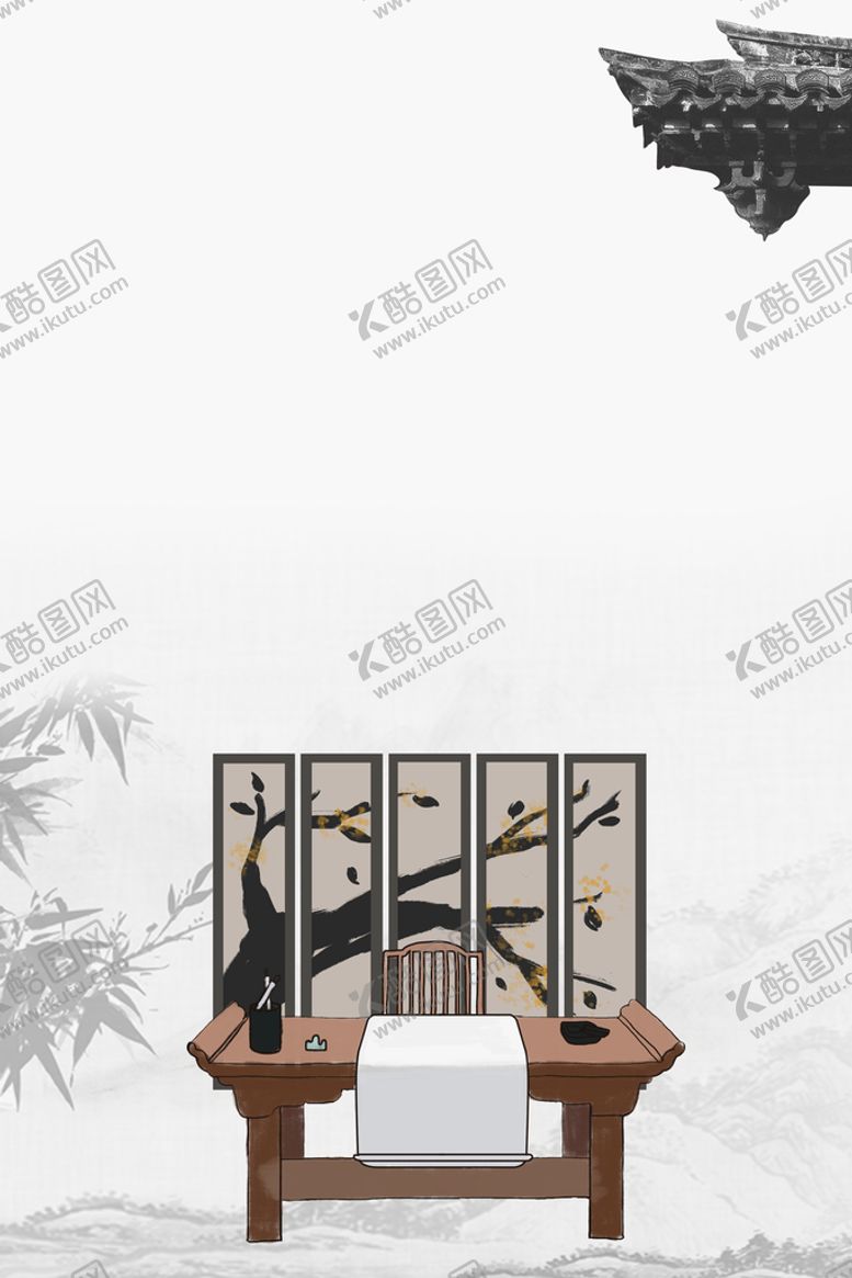 编号：57123809221024050657【酷图网】源文件下载-水墨背景