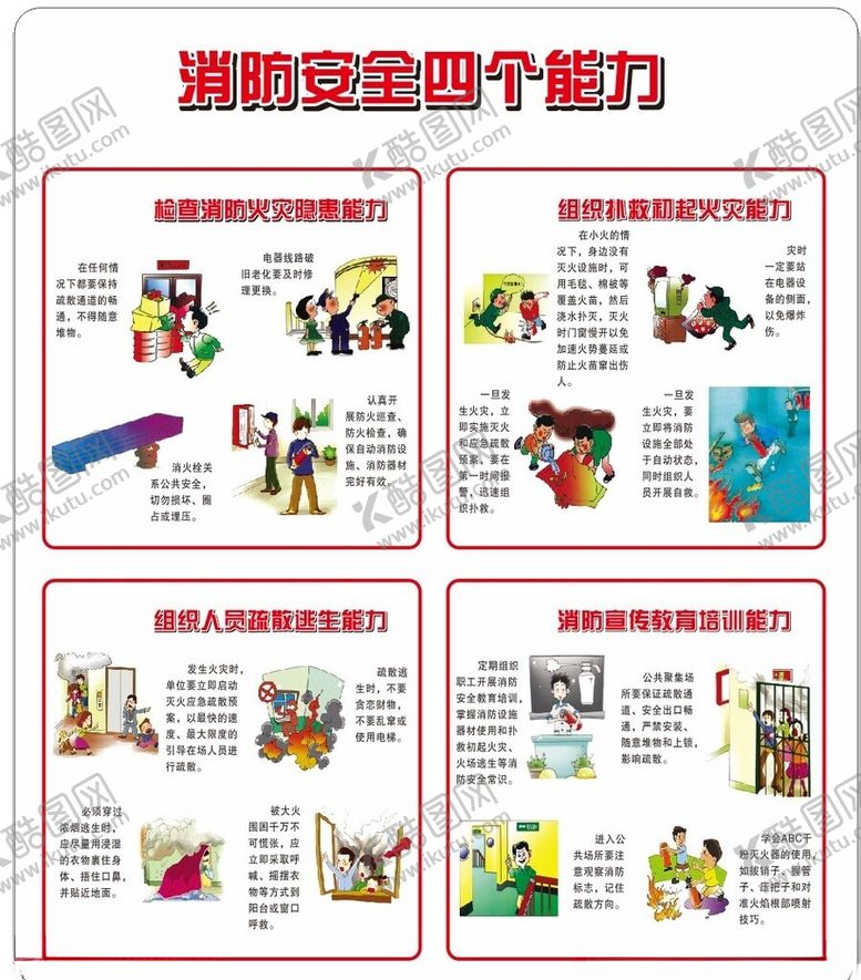 编号：72830904080111462038【酷图网】源文件下载-消防安全知识宣传海报