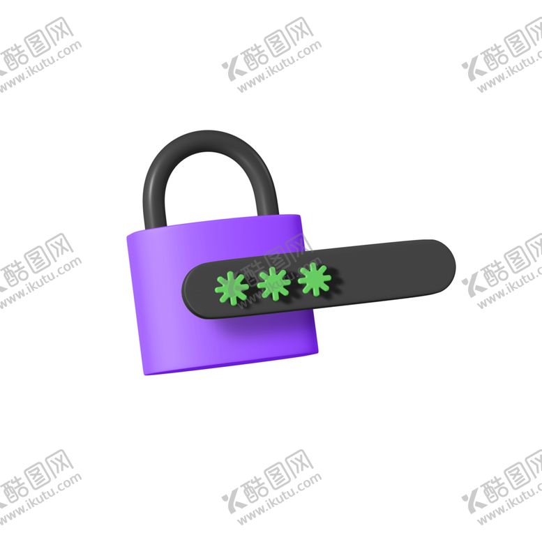 编号：97849402162311586185【酷图网】源文件下载-3D图标素材安全类