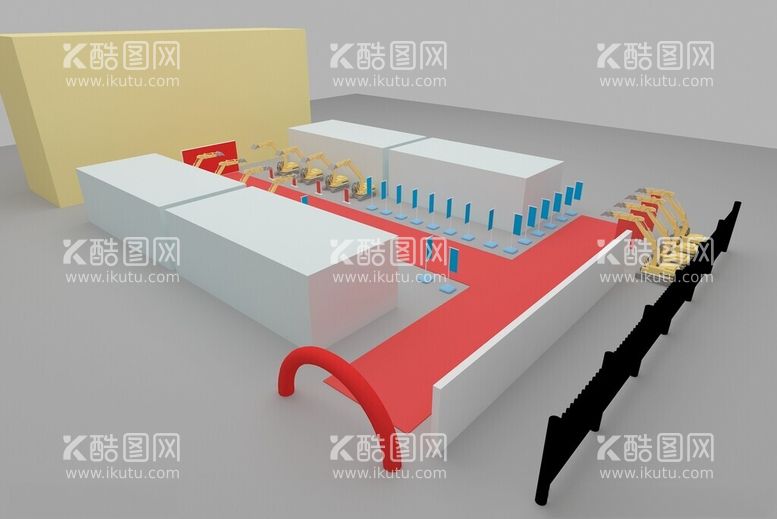 编号：90369412010105572741【酷图网】源文件下载-挖土机庆典3D模型