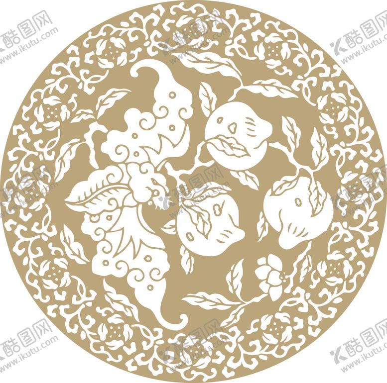 编号：35627704210717001353【酷图网】源文件下载-古典图案纹样