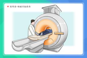 肩周炎核磁共振保健背景海报素材