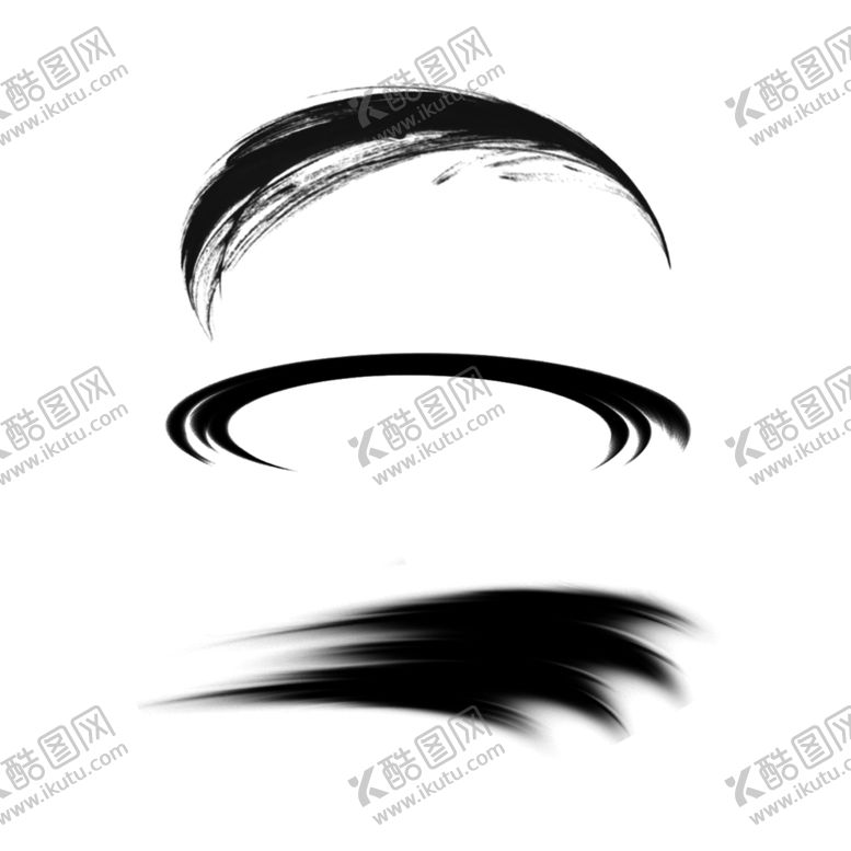 编号：59232506261219473374【酷图网】源文件下载-水墨素材毛笔画素材墨迹素材