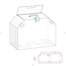 盒子展开图