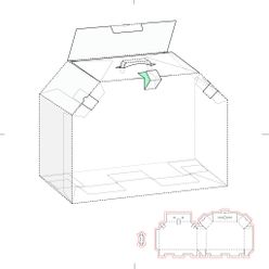 包装盒刀版图盒子展开图礼盒