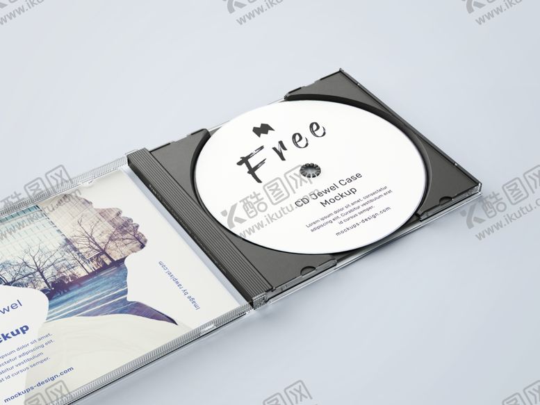 编号：82422910290750595182【酷图网】源文件下载-cd光碟盒样机