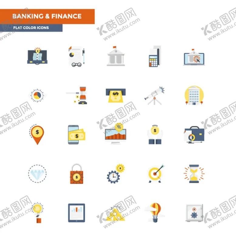 编号：36892109182105517280【酷图网】源文件下载-简约图标设计