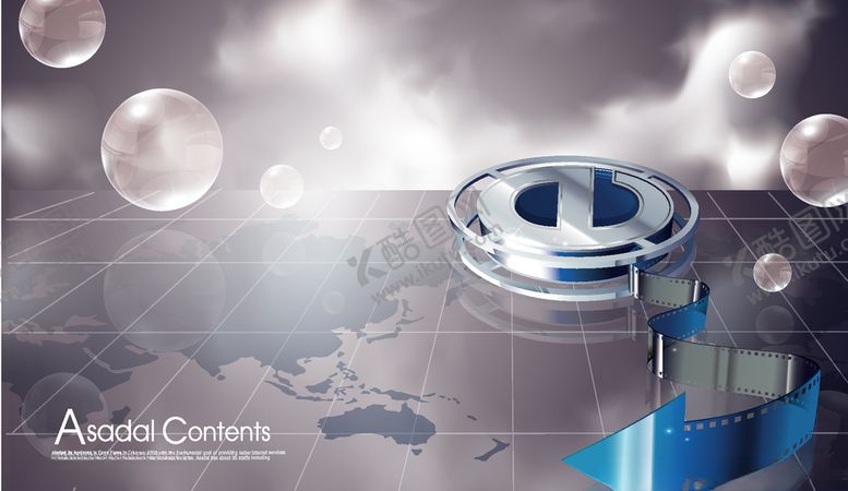 编号：80316709192108492606【酷图网】源文件下载-现代网络科技背景