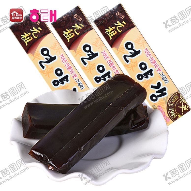 编号：15516909131024435620【酷图网】源文件下载-韩国海太元祖纯羊羹