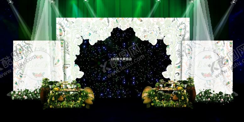 编号：84205007010511137879【酷图网】源文件下载-森系婚礼