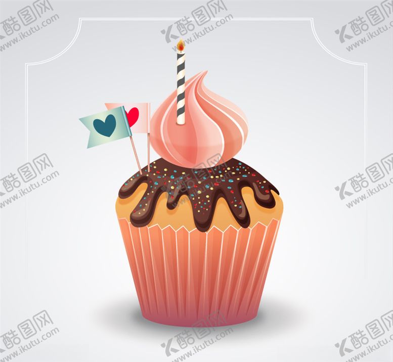 编号：63412710191750291903【酷图网】源文件下载-矢量蛋糕