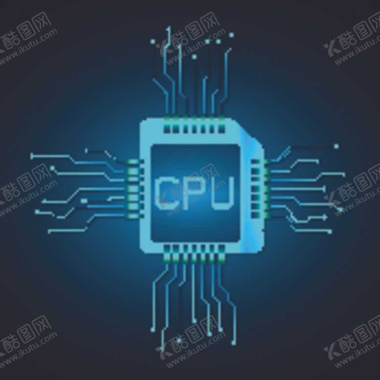 编号：65463410280926454949【酷图网】源文件下载-cpu芯片