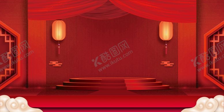 编号：63391810110822105683【酷图网】源文件下载-喜庆背景