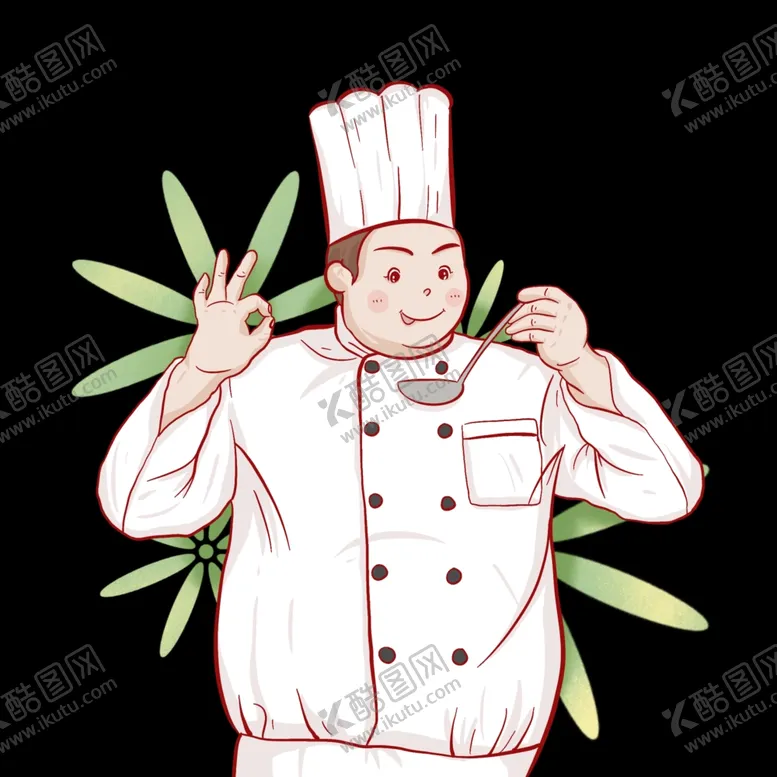 编号：53483303302049247853【酷图网】源文件下载-厨师快餐员